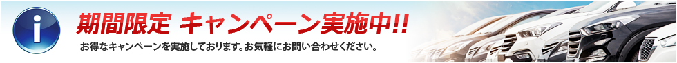 期間限定キャンペーン実施中